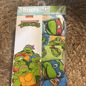 Nickelodeon Teenage Mutant Ninja Turtles Kids Briefs - Green, Blue, Red